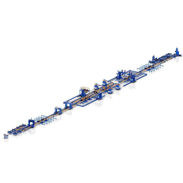 Zerk egiten du kaxa-habearen soldadura-lerroa eraginkortasun handiko altzairuaren fabrikaziorako?