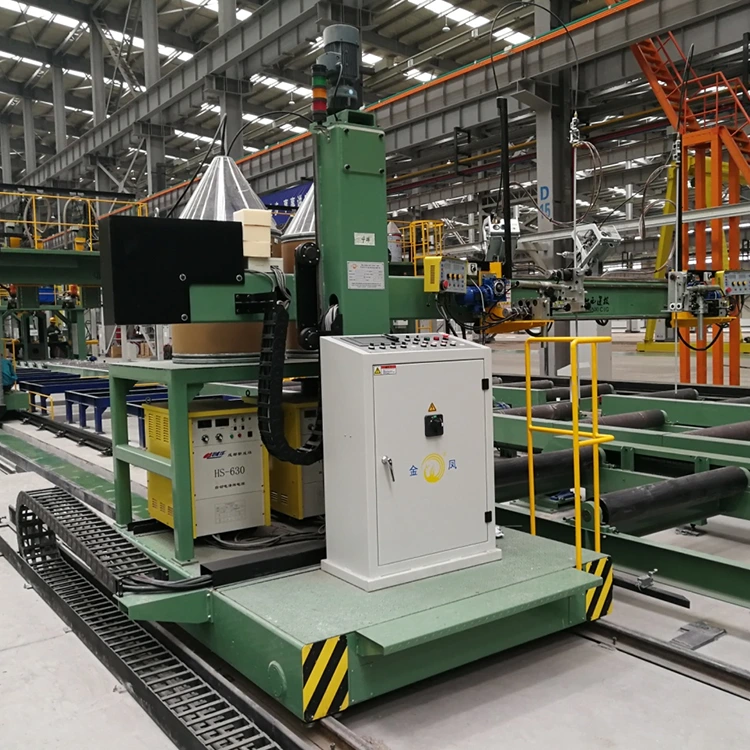 Box zutabe ESW Electroslag soldadura makinak